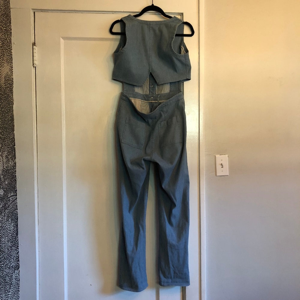 Denim Jumpsuit - Picture 6 of 6